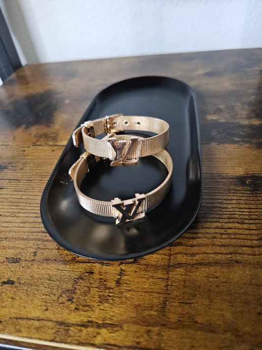 Pink Gold LV Bracelet