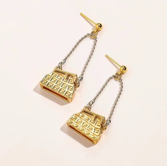 Fen Handbag Earrings