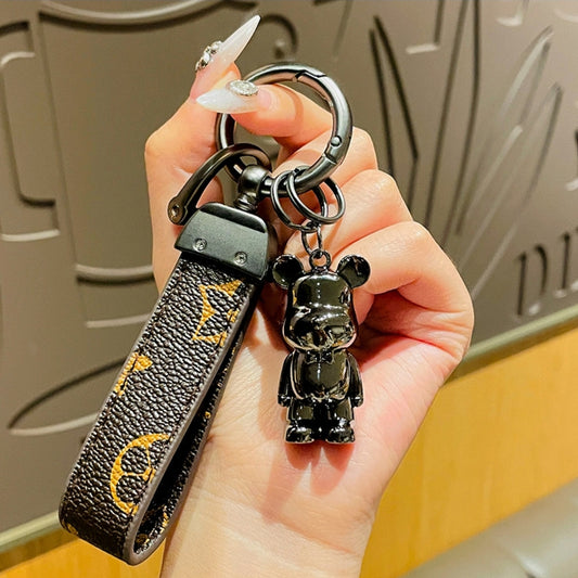 Metallic Mickey Mouse Keychain